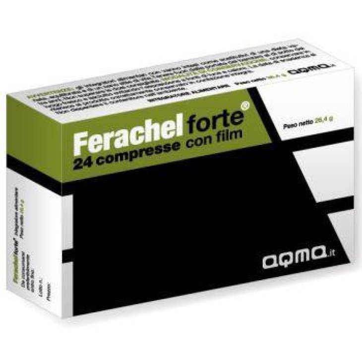 Ferachel Forte 24 Integratore a base di Ferro e Vitamine 24 Compresse