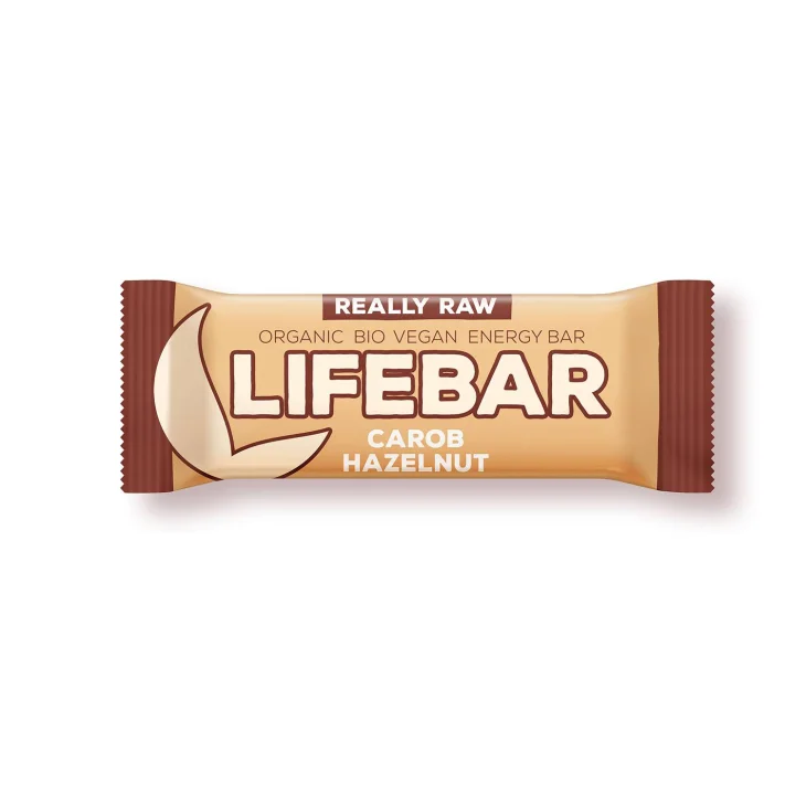 Lifebar Nocciole e Carruba Barretta proteica Bio 47 g