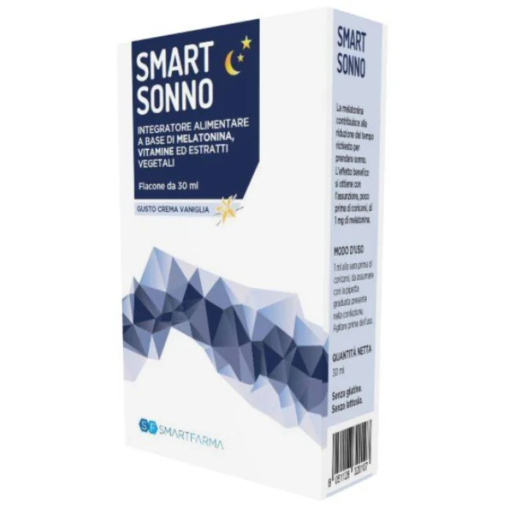 Smartfarma Smart Sonno Integratore per Dormire Bene 30 ml