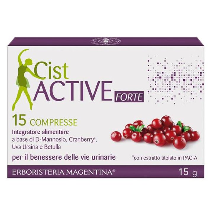 Cist Active Forte per il benessere delle vie urinarie 15 Compresse