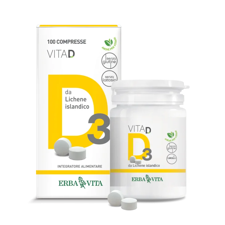 Erba Vita Vita D 100 Compresse Orosolubili