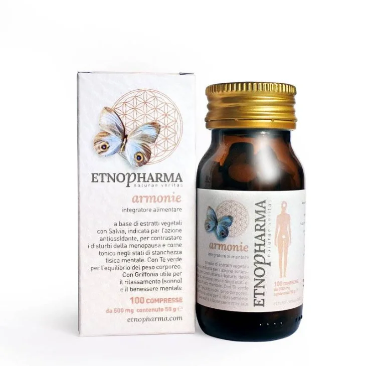 Etnopharma Armonie Integratore Ciclo Mestruale 100 Compresse