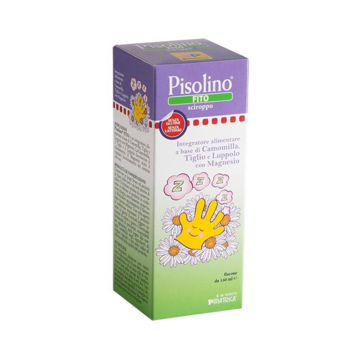 Pediatrica Pisolino Fito Sciroppo Utile per il Rilassamento e il Sonno dei Bambini 150 ml