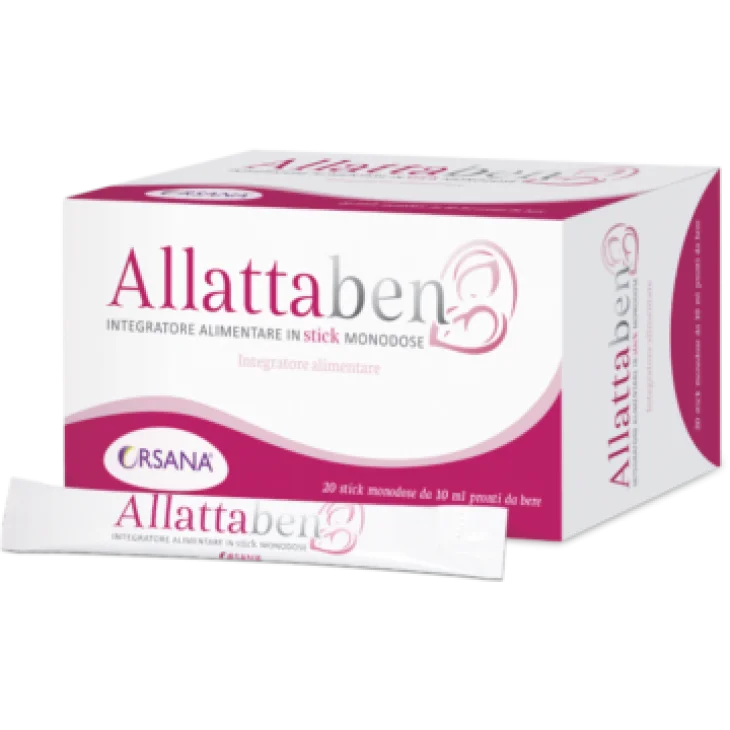 Allattaben Integratore Galattogeno 20 Stick 10 ml