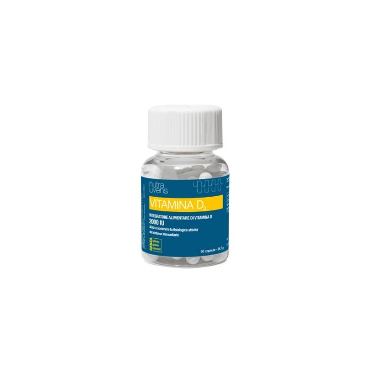 Nutraiuvens Vitamina D3 2000 IU Integratore Vitaminico 60 capsule