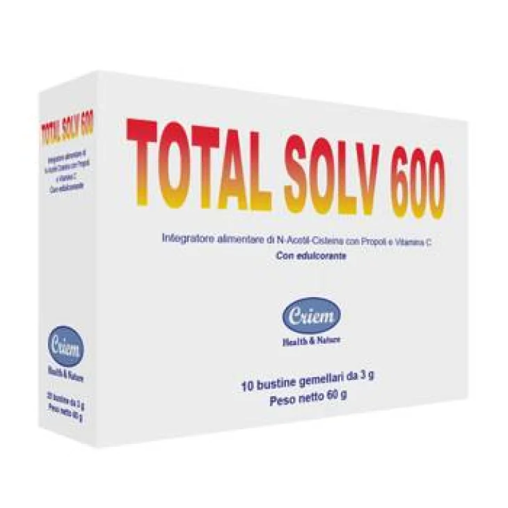 TOTAL SOLV 600 10 BUSTINE GEMELLARI