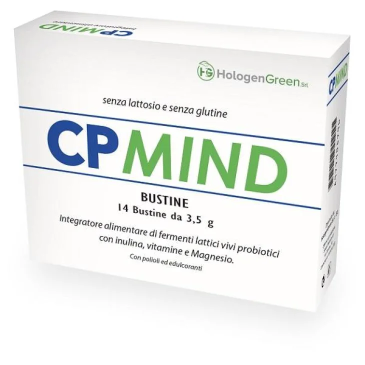 Hologreen CPMind Integratore di Fermenti Lattici Vivi 14 Bustine