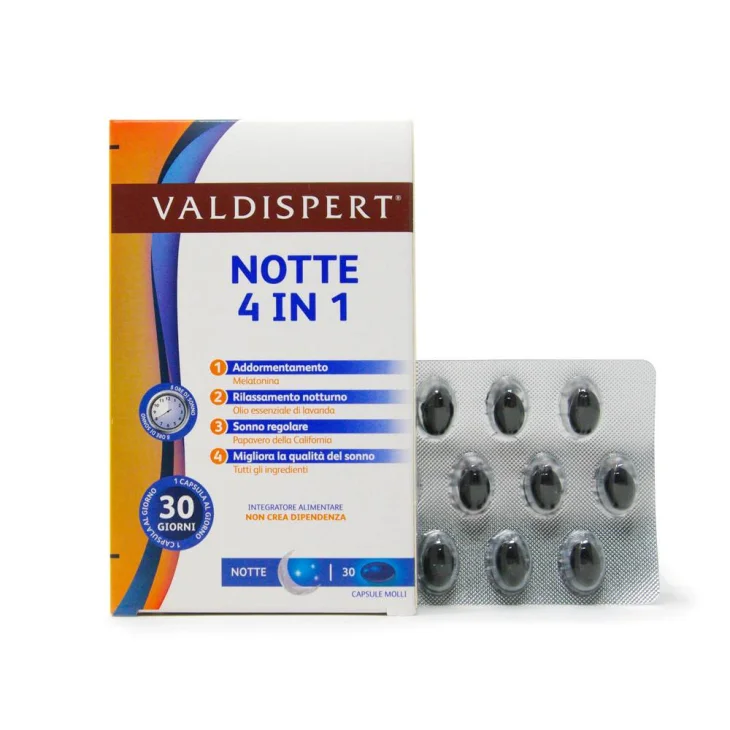 Valdispert Notte 4 in 1 30 Capsule