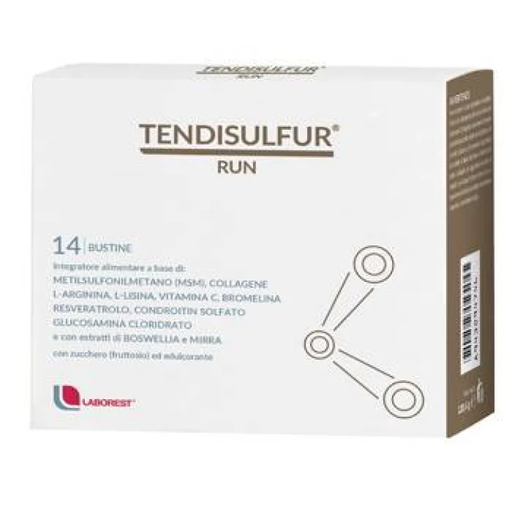 Laborest Tendisulfur Run Integratore per le articolazioni 14 Bustine
