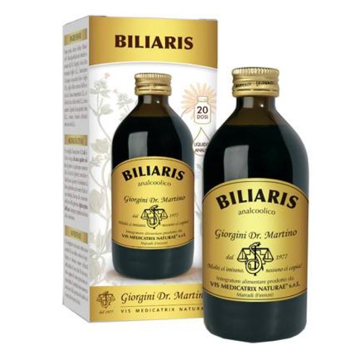 Dr Giorgini Biliaris Liquido analcolico per la funzione epatica 200 ml