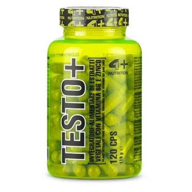 4+ NUTRITION TESTO+ 120 CAPSULE