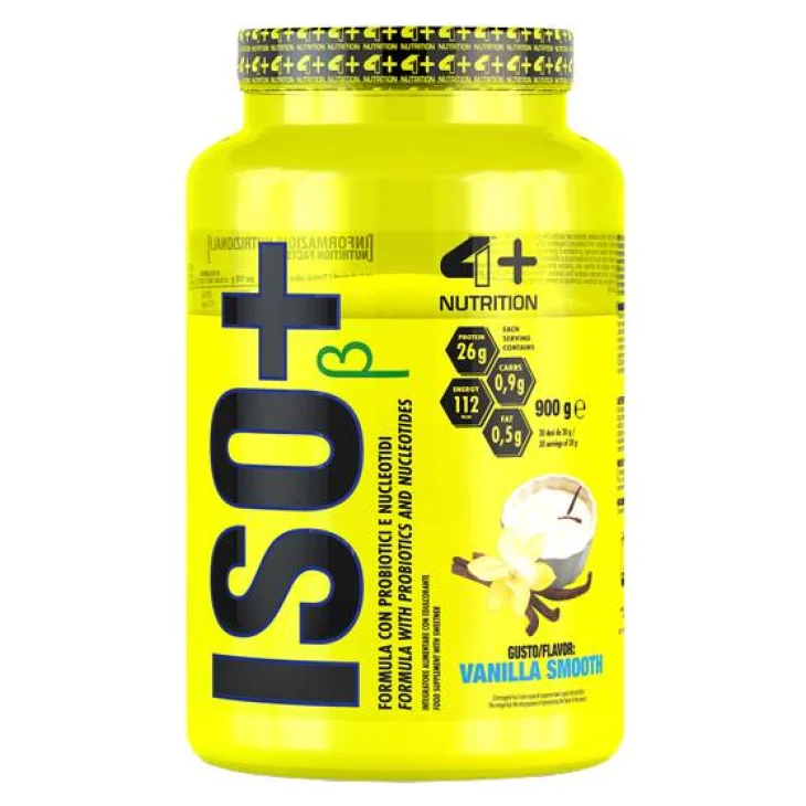 4+ ISOB+ SMOOTH VANILLA 900 G