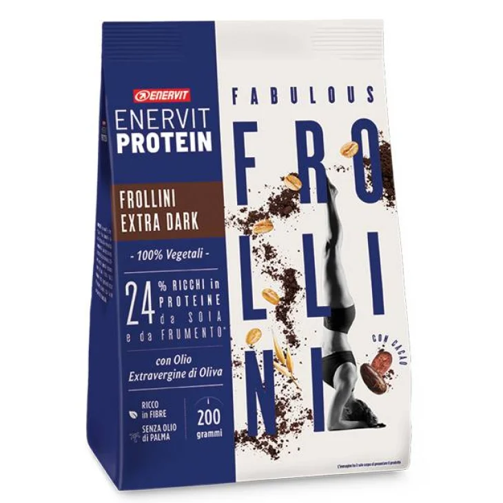 Enervit Protein Frollini Extra Dark 200 g