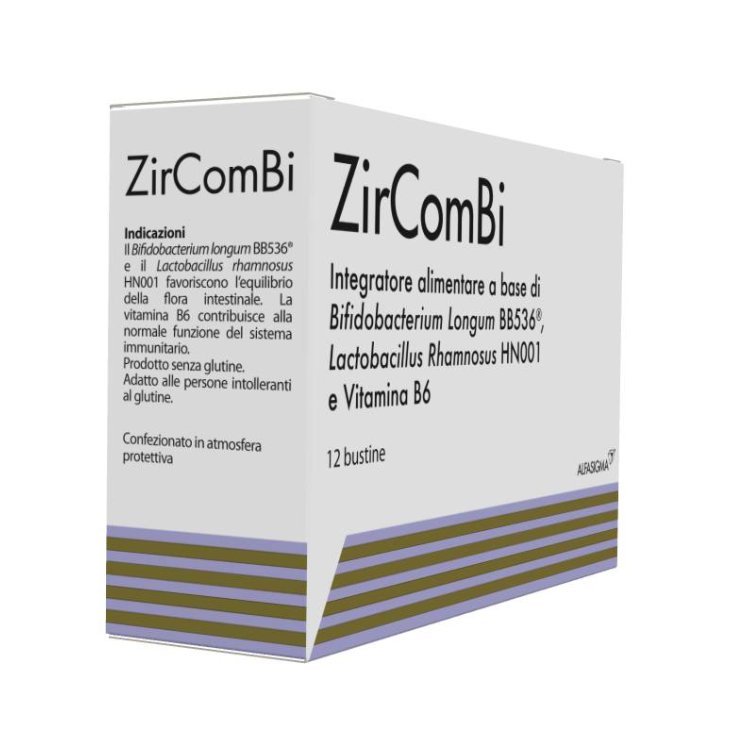 Alfasigma Zircombi Integratore Fermenti Lattici 1,5g 12 Bustine