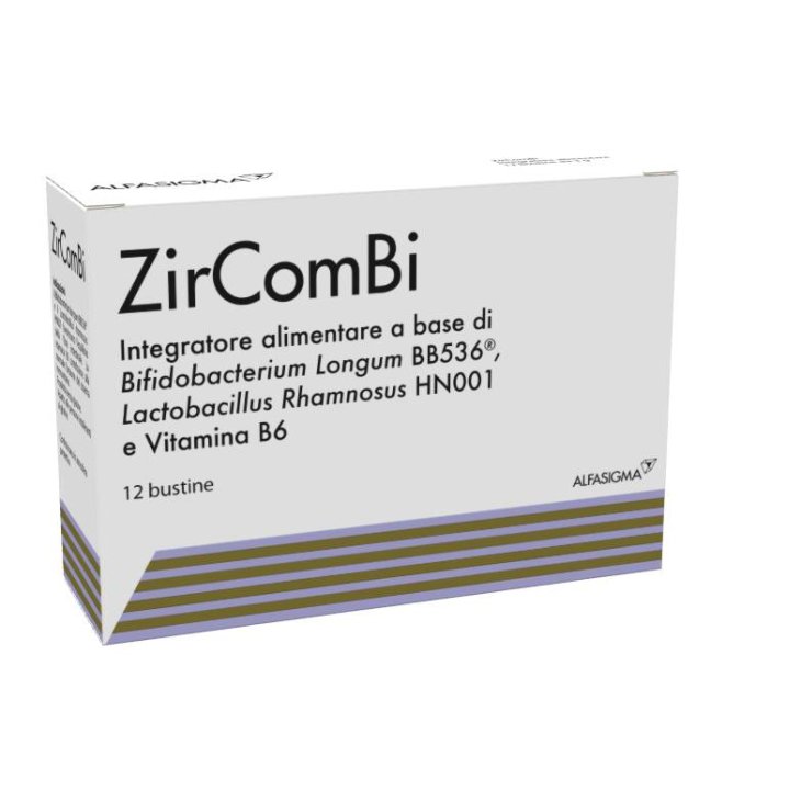 Alfasigma Zircombi Integratore Fermenti Lattici 1,5g 12 Bustine