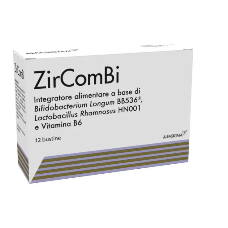 Alfasigma Zircombi Integratore Fermenti Lattici 1,5g 12 Bustine
