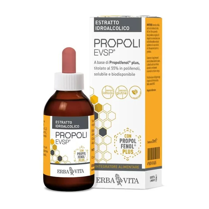Erba Vita Propoli EVSP Estratto Idroalcolico 30 ml