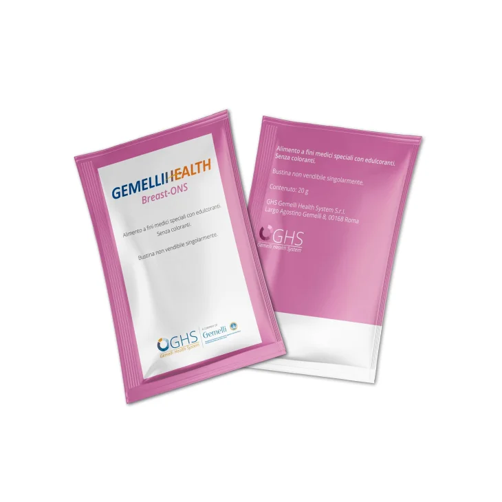 GemelliHealth Breast-Ons Alimento ai Fini Medici Speciali 40 bustine