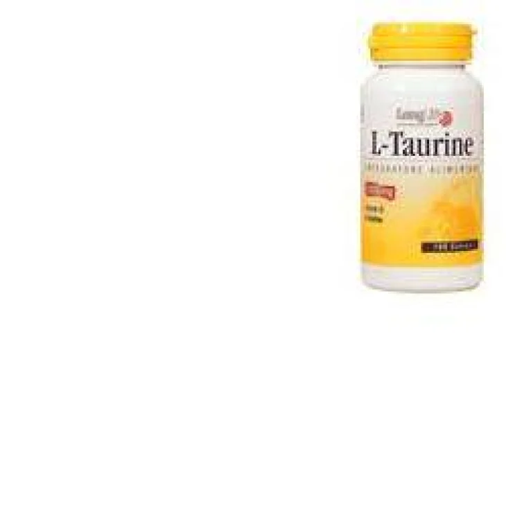 LongLife L-Taurine 500 mg Integratore per il benessere muscolare 100 capsule