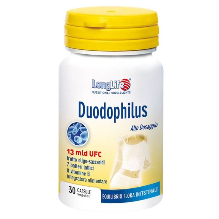 Longlife Duo Dophilus Integratore per il benessere intestinale 30 capsule vegetali