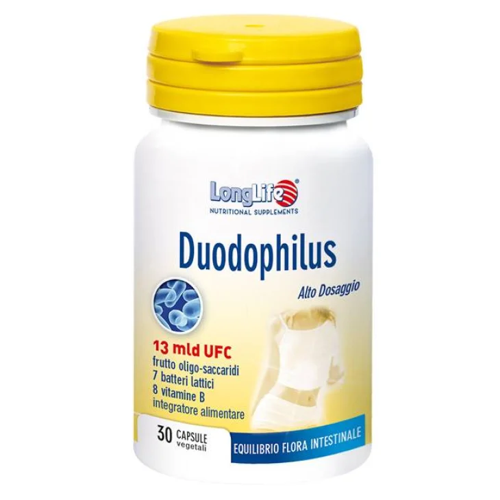 Longlife Duo Dophilus Integratore per il benessere intestinale 30 capsule vegetali