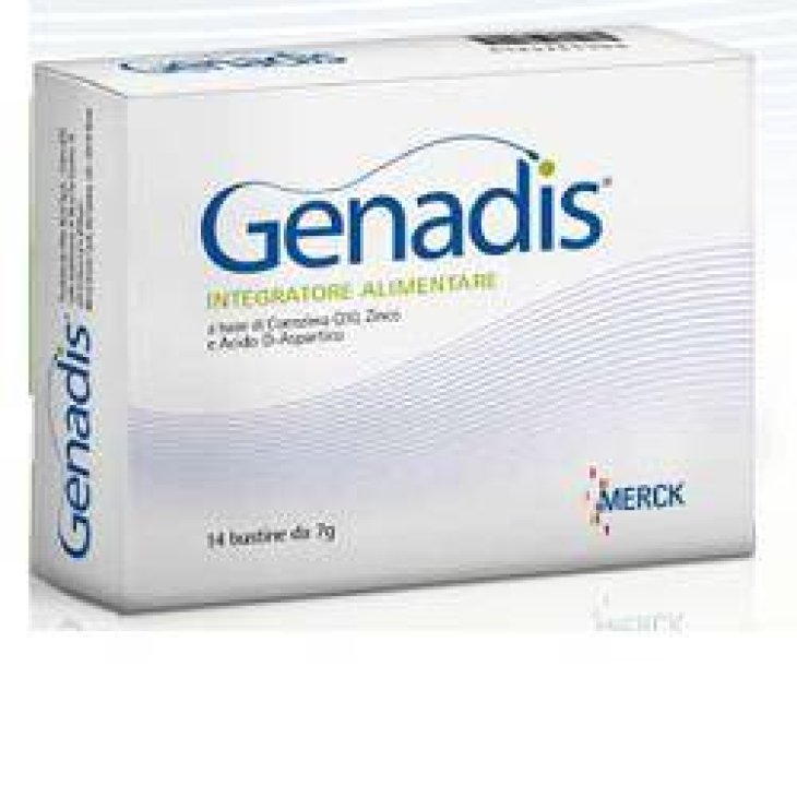 Genadis Integratore per la fertilità maschile 14 Bustine