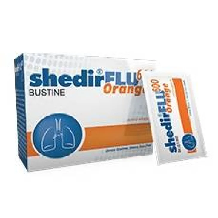 Shedirflu 600 Orange Integratore per il sistema immunitario 20 Bustine
