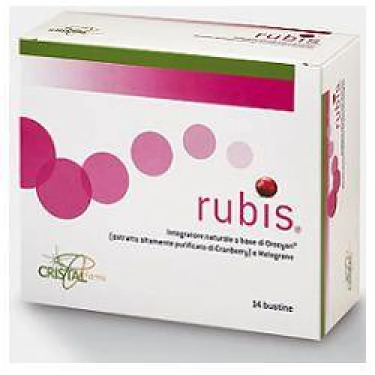 Cristalfarma Rubis Integratore Benessere Vie Urinarie 14 bustine