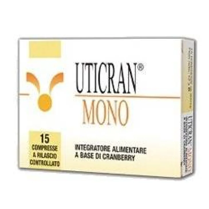 Uticran Mono Maxi Integratore per benessere apparato urinario 60 Compresse