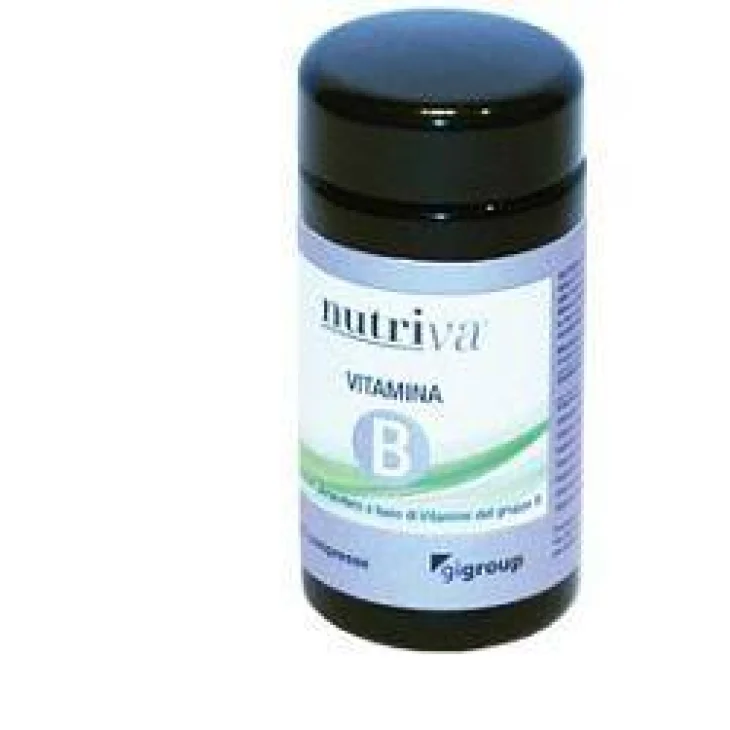 Nutriva Vitamine B contro lo stress psico-fisico aumenta l'energia dell'organismo 50 compresse