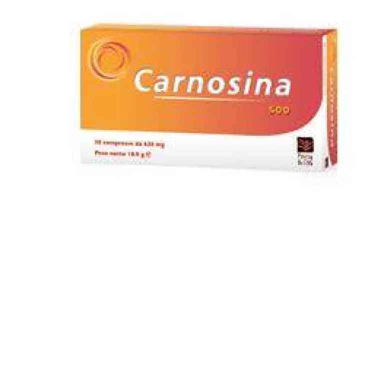 Carnosina 500 Integratore per metabolismo cellulare 30 compresse