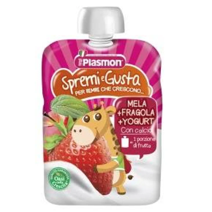 Plasmon Spremi e Gusta Fragola Mela Yogurt 85 g