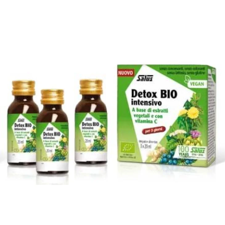 Salus Detox Bio Intensivo Integratore Depurativo e Drenante 3x20ml