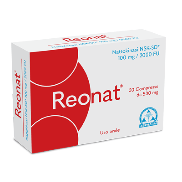 ABPharm Reonat Integratore Fluidificante Sangue 30 Compresse