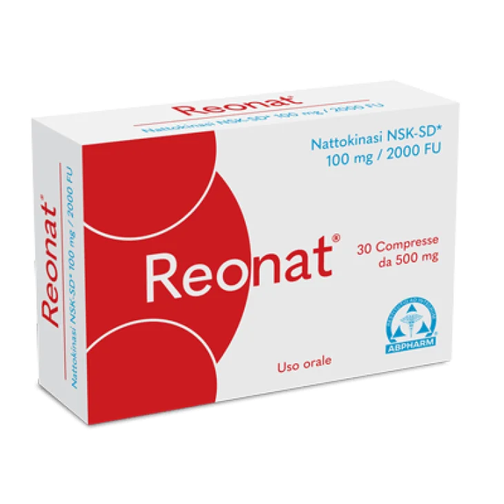 ABPharm Reonat Integratore Fluidificante Sangue 30 Compresse