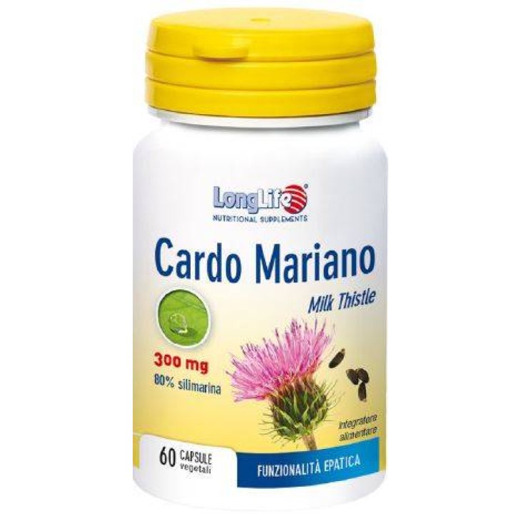 Longlife Cardo Mariano Integratore Benessere Fegato 60 capsule