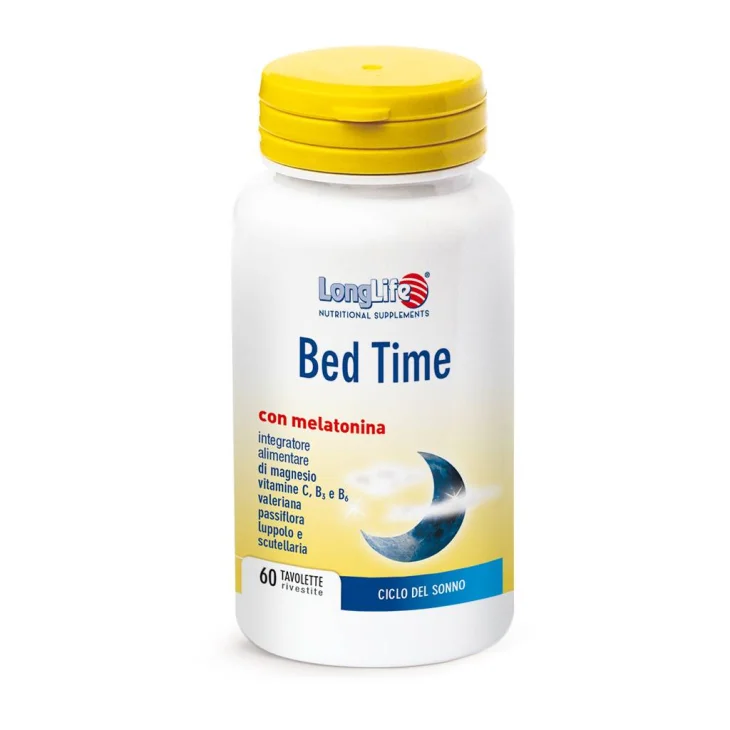 Longlife Bed Time Integratore per Dormire Bene 60 tavolette