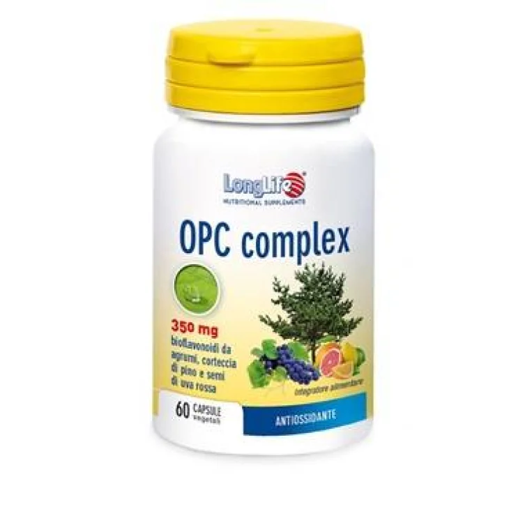 Longlife OPC Complex Contro Pesantezza Gambe 60 capsule vegetali