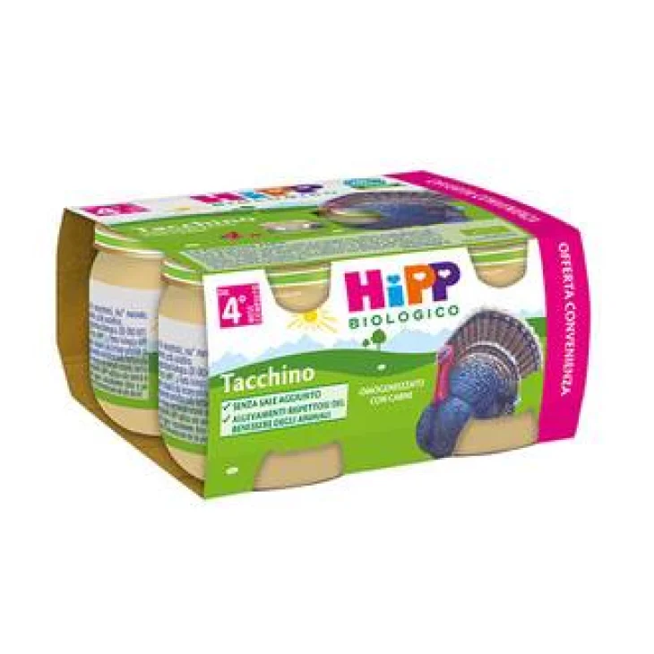 Hipp Bio Tacchino Omogeneizzato 4 x 80 g