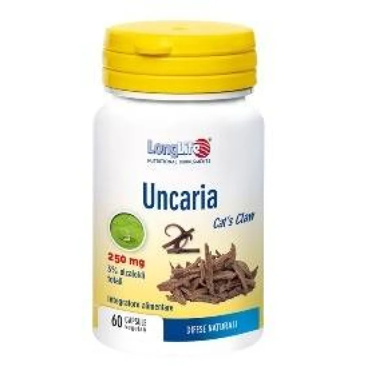 LongLife Uncaria 250 mg Integratore per il benessere articolare 60 Capsule