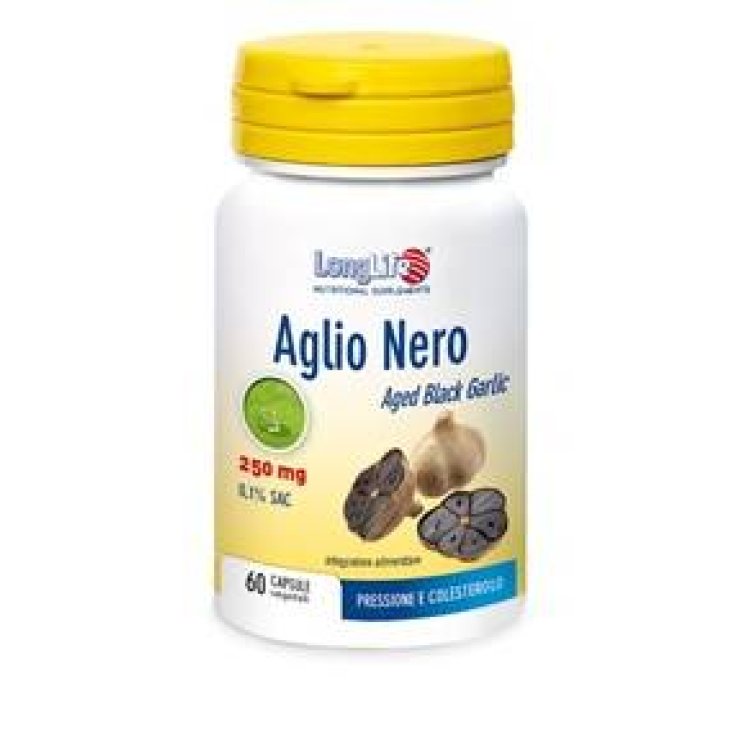 Longlife Aglio Nero Integratore per il cuore e la pressione arteriosa 60 Vegicapsule
