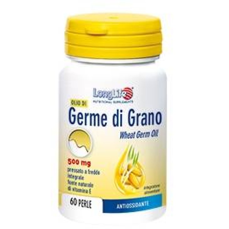 Longlife Olio Germe di Grano Integratore antiossidante 60 Perle