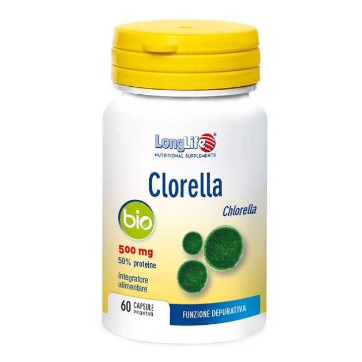 Longlife Clorella Bio Integratore Depurativo 60 capsule