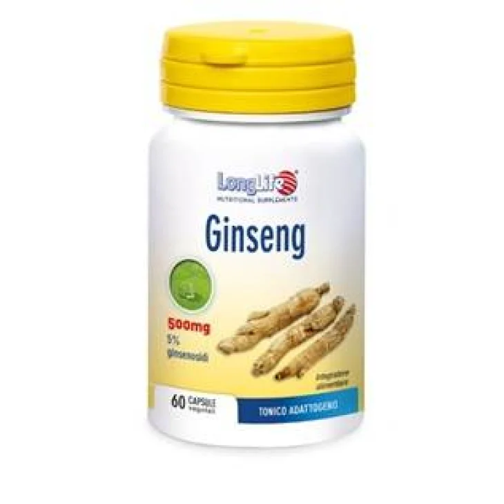 Longlife Ginseng Integratore Contro la Stanchezza 60 capsule