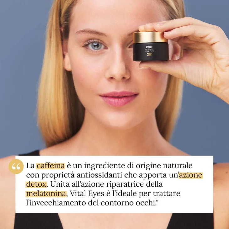 Isdin Isdinceutics Vital Eyes Crema Riparatrice Contorno Occhi 15 g