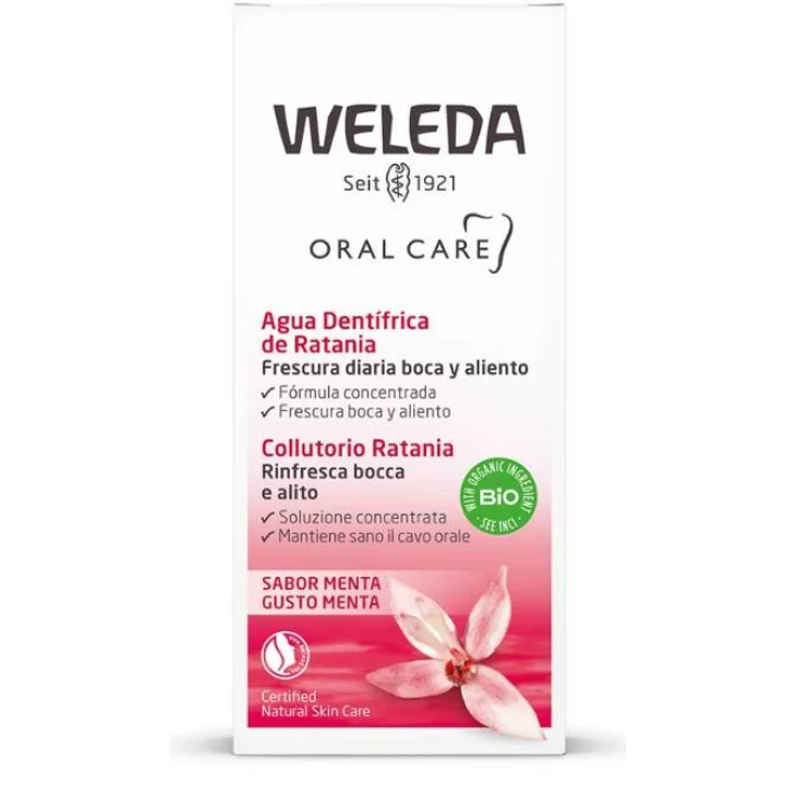Weleda Oral Care Ratania Bio Collutorio 50 ml