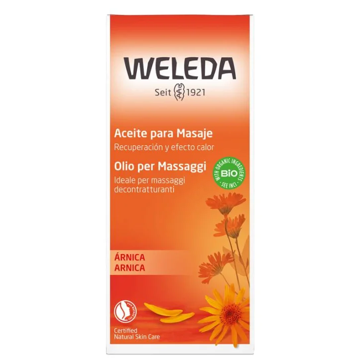 Weleda Arnica Olio per massaggi decontratturanti 200 ml