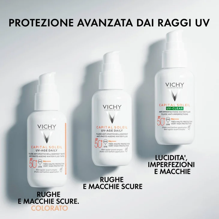 Vichy Capital Soleil UV-Age Daily- Fluido Anti Fotoinvecchiamento SPF50+ 40 ml