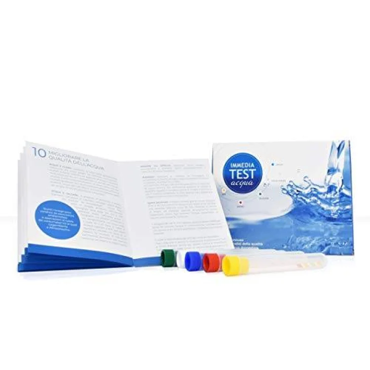 ImmediaTest Kit Monouso per l' Analisi della Qualità dell'Acqua Domestica