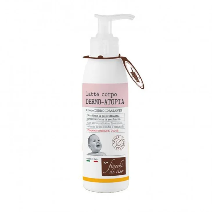 Fiocchi Di Riso Dermo-Atopia Latte Idratante per Pelli Atopiche 240 ml